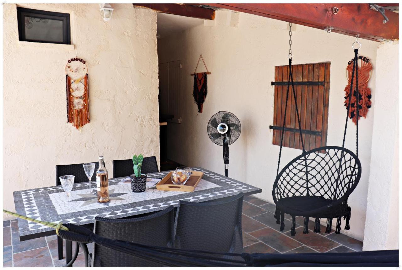 Superbe glamping avec terrasse privative 5min mer Cannes Eksteriør bilde