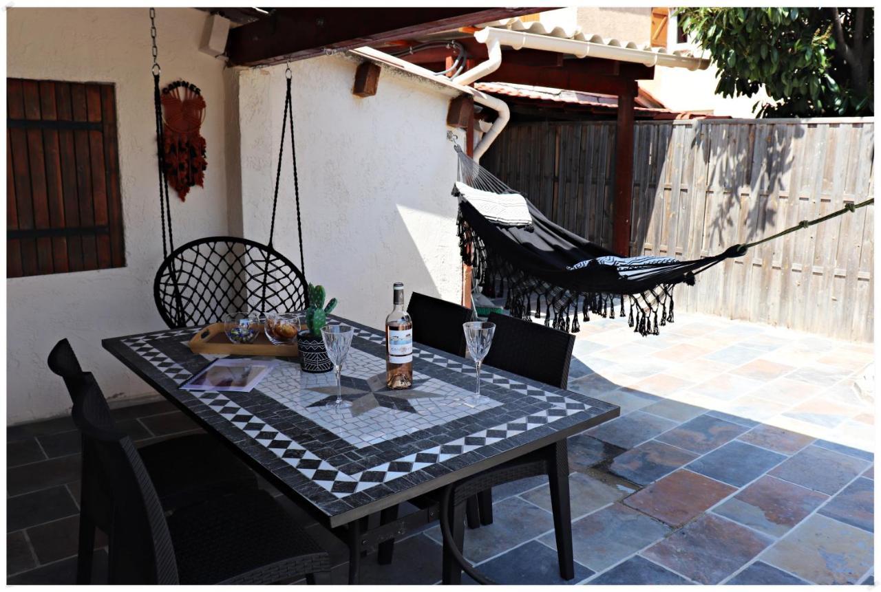 Superbe glamping avec terrasse privative 5min mer Cannes Eksteriør bilde